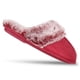 thumbnail image 5 of Zapatillas Jessica Simpson de piel sintética de espuma viscoelástica para mujer, color burdeos, 5 of 6
