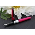 thumbnail image 6 of Xezo Speedmaster® Cerise Brass Fountain Pen (Fine Nib) - With White Mother of Pearl, 6 of 7