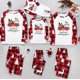 thumbnail image 1 of 2023 New Christmas Parent-child Matching Clothes Santa Tree Pattern Pajamas Set Soft Casual 2 Pieces Sleepwear Xmas Family Look, 1 of 4