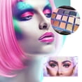 thumbnail image 2 of Eyeshadow Retrograde 18 Color Eyeshadow With Pearlescent And And Smooth Powder Highly Pigmented Makeup Beauty Tools Clearance, 2 of 9