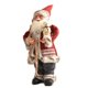 thumbnail image 5 of Figura de Papá Noel de lujo de alta gama, 45cm, de pie, adornos navideños para ancianos, decoraciones para regalos, 1 unidad, 5 of 5
