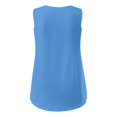 thumbnail image 4 of xfsWaSs Tank Top for Women Loose Fit Sleeveless Tshirts V Neck Summer Womens Tank Tops Solid Color Women's Tees and Tanks Tunic Top, 4 of 5