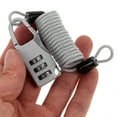 thumbnail image 4 of SHISUYAN 1 Set Luggage Lock Replacement Locking Cable Adjustable Cord Lock For Luggage, 4 of 8