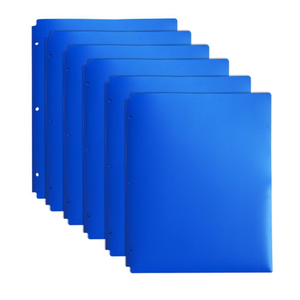 24 Pack Green Comix Pocket Folder,2 Pocket Letter Size Poly File Portfolio Folder with 3-Hole Punch A2140 