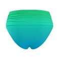 thumbnail image 5 of Swimsuits for Women 2025 High Waist Bikini Bottoms Swim Briefs Beach Shorts Ruched High Cut Full Coverage Swimsuit Sports Yoga Shorts Green XXL, 5 of 5