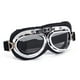 Goggle C.F. Style Pilote Vintage Moto Cruiser Scooter Goggle Racer Cruiser Touring Demi Casque Lunettes – image 2 sur 3