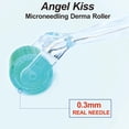 thumbnail image 2 of RAGUPEL Derma Roller for Men & Women - 192 Individual Titanium 0.3mm Real Needle - Microneedle Roller for Face Body Scalp - Beard Roller for Men, 2 of 5