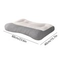 thumbnail image 3 of sruoe Neck Pillows for Pain Relief Sleeping, Cervical Pillows for Bed Queen, Standard Sleep Aid Cooling Pillows, Soft Washable Elasticity Support Household Pillows, 3 of 6