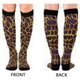thumbnail image 4 of FORMRS Womens Knee High Socks Casual Long Thick Travel Daily Wear, 1 Pair, Purple Leopard Pattern, 4 of 6