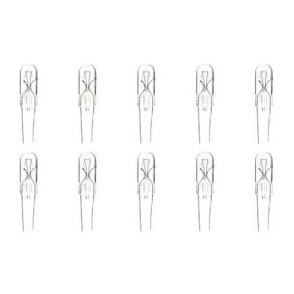 CEC Industries #464E Bulbs, 28 V, 4.76 W, Wire Terminal Base, T-3.25 shape (Box of 10)