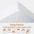 thumbnail image 4 of Funda de colchón MATBEBY California King Cooling White, 4 of 8