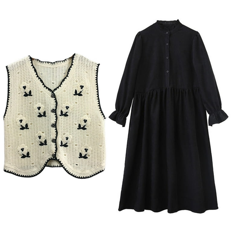 Gilet Femme Bohème Sans Manches Taille L : Imprimé Ethnique Doublé Et Poches !