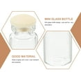thumbnail image 5 of NIYANGLE 8 Pcs Mini Bouteilles en Verre Transparent Modèle de Rangement pour Amateurs, 5 of 5