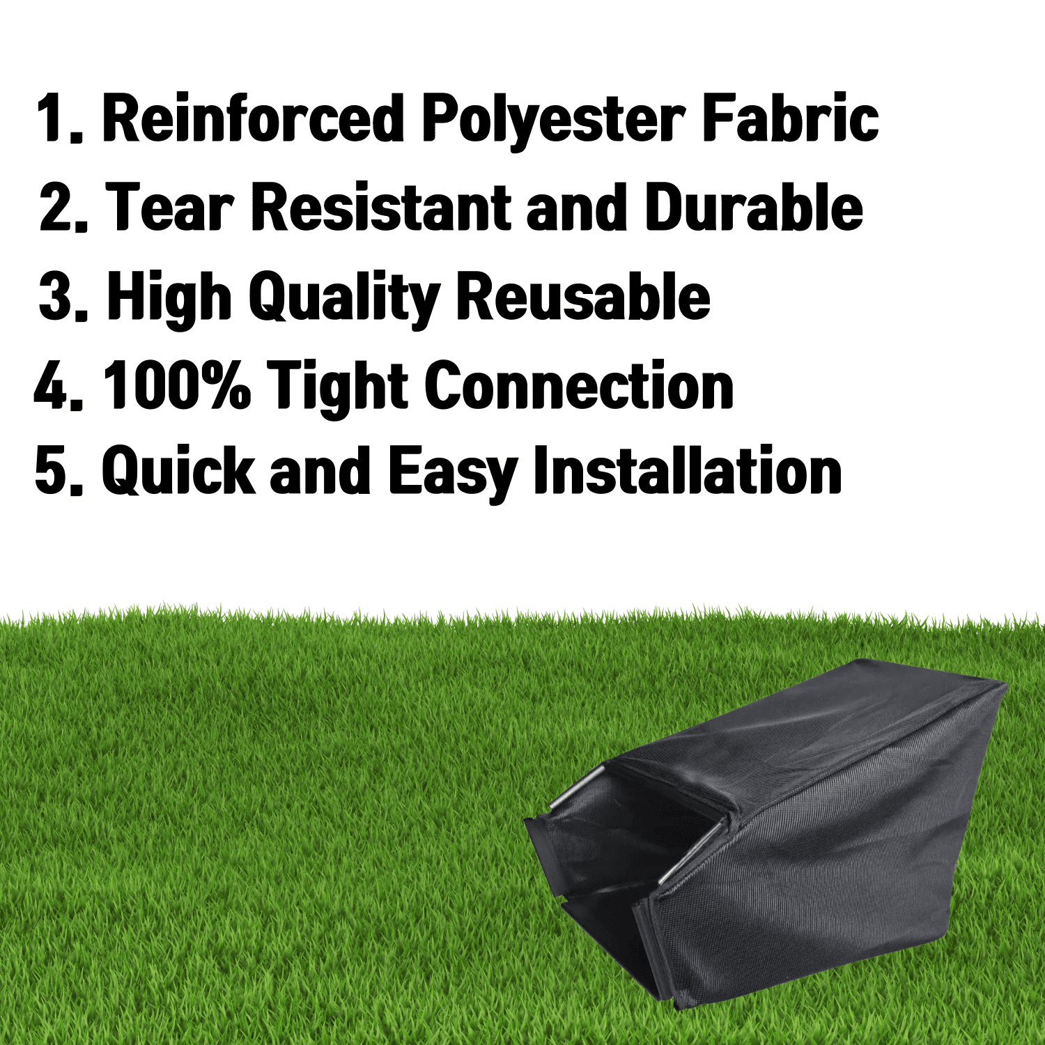 964 04007A 664 04007 Grass Bag Compatible with MTD 21 Lawn Mower Grass Collection Bag 664 04007A 664 04011 664 04027 664 04034 964 04065 More NOT