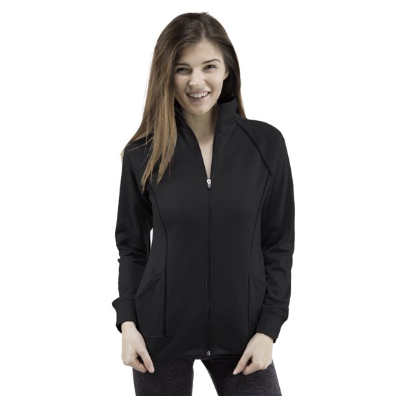 Covalent Activewear Ladies Full-Zip Encore Jacket with Slim Pockets