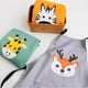 thumbnail image 5 of ZHAOCHENG Lindo delantal de animales con bolsillo para adultos y niños, impermeable, de algodón y lino, para cocinar, talla S (cebra amarilla)., 5 of 5