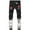 Black, variant on Isvgxsz New Jeans for Men Clearance Men's Casual Straight Ripped Hole Trousers Jeans Pants Full Length Pants Skinny Pants&nbsp;Men Full Length Pants Black L