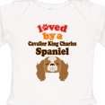 thumbnail image 4 of Inktastic Cavalier King Charles Spaniel Dog Boys or Girls Long Sleeve Baby Bodysuit, 4 of 5