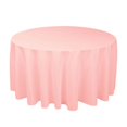 thumbnail image 1 of 18 Color Polyester Round Tablecloth Whiteblackredbluegold Solid Table Cloth For Wedding Birthday Party Table Cover Home Dcor 1pcs, 1 of 5