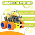 thumbnail image 4 of BESTSKY Toy Cars,Plastics Diecast Cars,Safe Materials Cars Toys,yellow1, 4 of 7