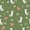 Green Cute Cat Pattern, variant on FORMRS School Backpack with Front Zippered Pocket 12" Elementary Student Travel Daypack, Cute Cartoon Cat Pattern