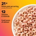 thumbnail image 4 of Very Berry Cheerios, Heart Healthy Gluten Free Breakfast Cereal, Family Size, 18.6 oz, 4 of 16