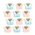 thumbnail image 1 of 12 Cajas de Papel con Flores, con Forma de Mariposa, para Regalo de Boda, Cumpleaños, Recuerdos de Fiesta de Té., 1 of 9