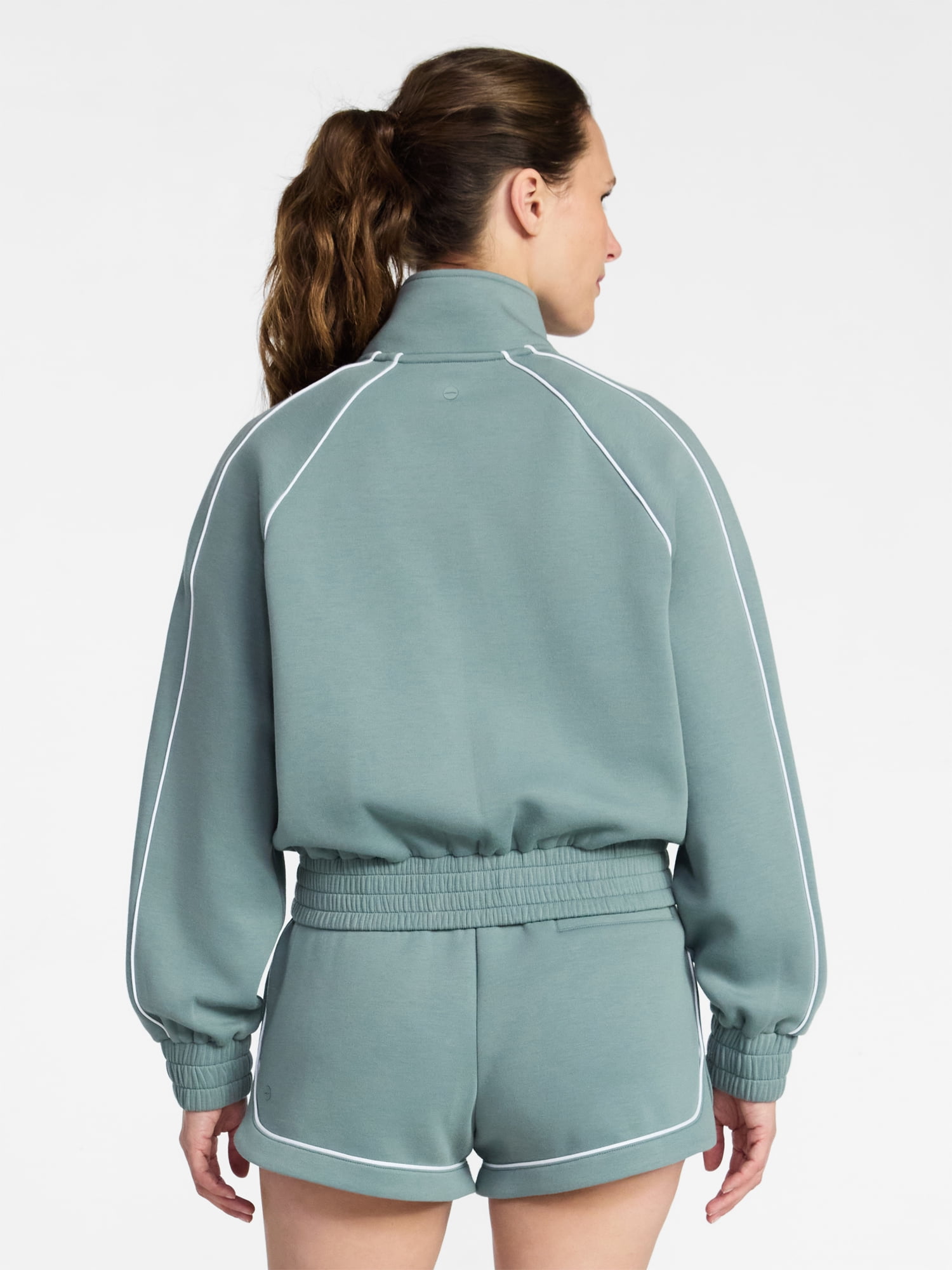 Avia Women's ScubaKnit Track Jacket, Sizes XS-XXXL