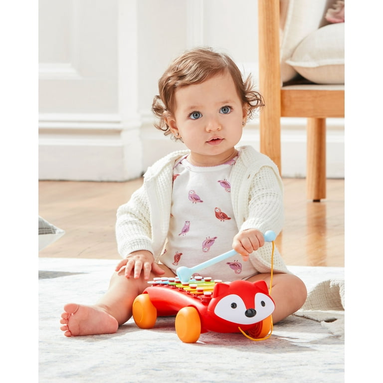 Skip Hop Explore and More Baby Fox Xylophone, Red - Walmart.com
