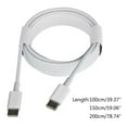 thumbnail image 3 of Quick Charging Cord Double End USB C Connector Cable USB C to Type C Port Charging Line Support Data for Phone 15, 3 of 8
