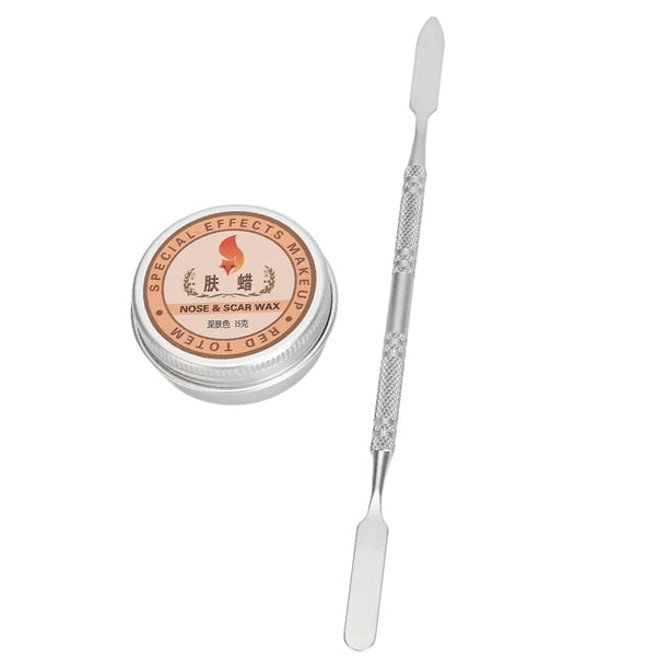 NUOBESTY Autocollants De Blessures Temporaires Fausse Cicatrice - Kit Maquillage Halloween 4 Pièces Réalistes