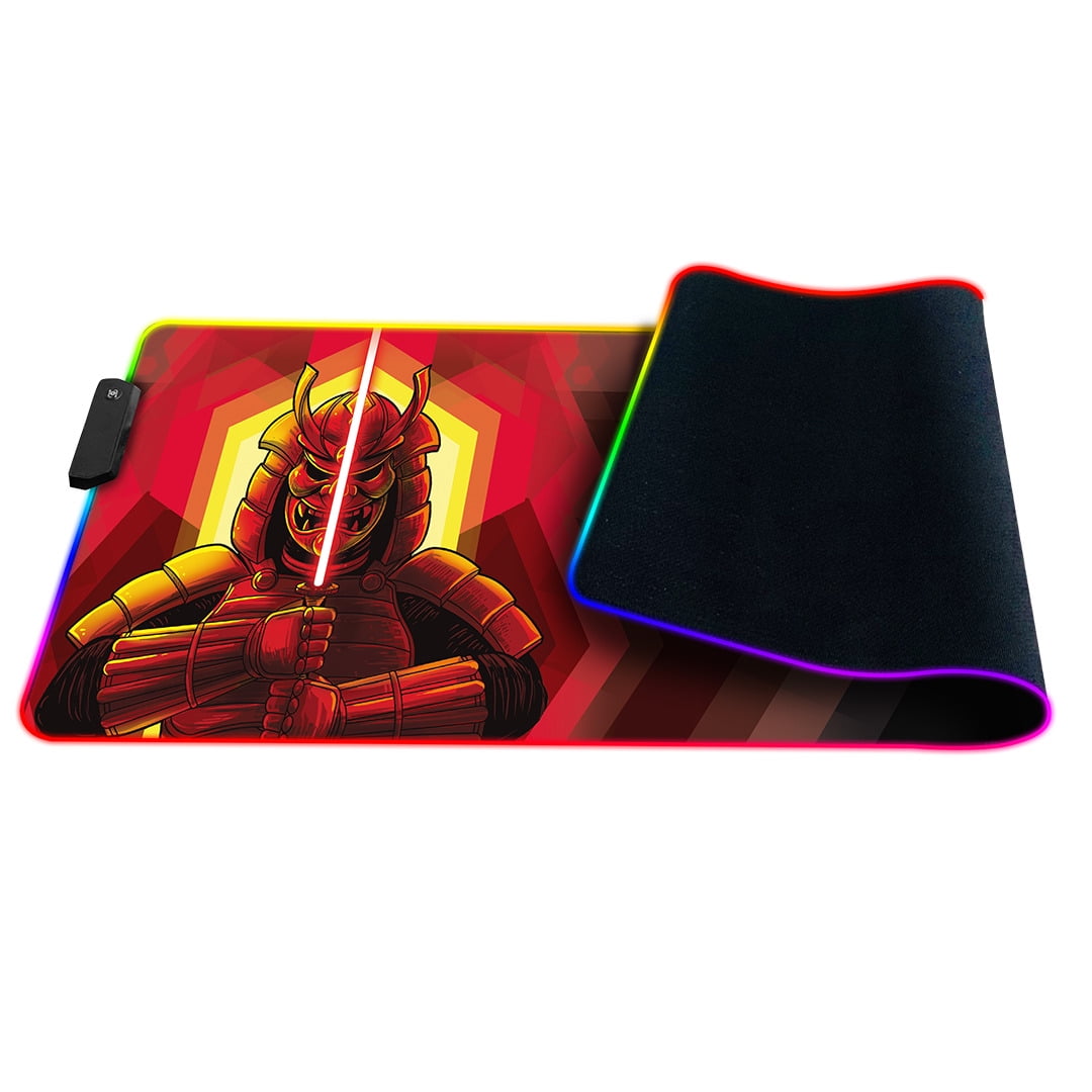 Mouse Pad Gamer Maxell Antideslizante Led Rgb 80Cm X 30Cm