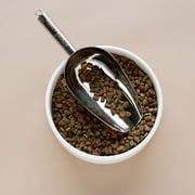 Harry Barker Heavy Duty Metal Dog Food Scoop, Silver, O/S