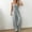 Grey, variant on Women's Jumpsuits 2026 Summer Casual Sleeveless Solid Spaghetti Strap Wide Leg Rompers with Pockets Dressy Beach Vacation Outfits