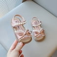 thumbnail image 4 of Little Girls Shoes Dress Sandals for Girls Girls Sandals For Toddlers And Kids Comfortable Outdoor Summer Beach Shoes With Sole For Ages 12 Months To 7 Years, 4 of 4