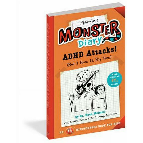 Pre-Owned Marvin's Monster Diary : ADHD Attacks! (but I Rock It, Big Time) 9781942934103