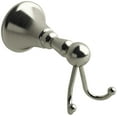 thumbnail image 1 of Riobel Mm0 Momenti Double Robe Hook - Nickel, 1 of 1