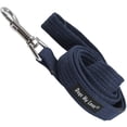 thumbnail image 2 of Dog Leash 4.5ft Long Organic Cotton Web for Training, Blue 4 Sizes (Large: 1" Wide), 2 of 3