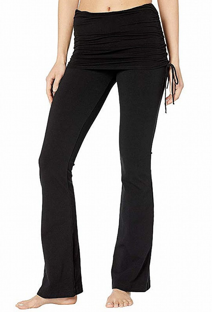 Hard Tail Pants - Womens Pants Small Wide Leg Pull-On Stretch S ...