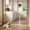 29.5-48.8"L x 30"H, variant on edx Walk-Thru Pet Gate for Doorways and Stairs, Adjustable 30"-41" Auto-Close Metal Dog Gate, Pressure or Hardware Mount Options for Indoor Openings