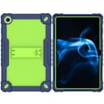 thumbnail image 3 of FIEWESEY Case for Walmart ONN 10.4 Pro 2023 Tablet (Model:100110603),Kids Friendly Heavy Duty Shockproof Hybrid Rugged Cover Built-in Kickstand for Walmart ONN 10.4 Inch Pro 2023 Tablet(Navy/Green), 3 of 6