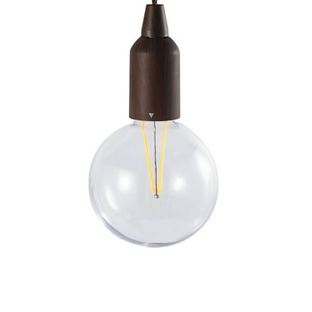 

Portable Camping Light Retro LED Pull Cord Lamp Bulb Campsite Decorative Light Tent Pendant Light Waterproof for Outdoor Camping Hiking Fishing Garden Party
