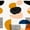 Color 1, variant on Peel and Stick Wallpaper 17.7in x 9.8ft Trendy abstract shapes Mid century inspired art organic Contact Paper Vinyl Waterproof Self Adhesive Wall Paper for Bedroom Shelf Cabinet Renter Friendly