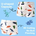 thumbnail image 2 of Boys Boxer Shorts- Pack of 5 Soft and Comfortable Dinosaur Underwear with Fun Colorful Dino Designs for Kids 2-8 Years Old, 2 of 6