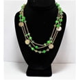 thumbnail image 2 of Lot of 94 Sets Women's Sparkling Shades of Green Necklace & Bracelet, 2 of 4
