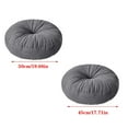 thumbnail image 5 of Giaone Ergonomic Round Pouf Pillow Washable Floor Pillow for Living Room or Yoga Pad, 5 of 17