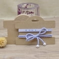 thumbnail image 4 of Zerong 50pcs blank paper hair clip Display Cards10.5*7.7cm kraft /white/ black jewelry hair accessories pakcage paper card 10.5X7.7cmWhite 50CARD, 4 of 6