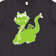 thumbnail image 4 of Inktastic Green Dragon Youth T-Shirt, 4 of 5