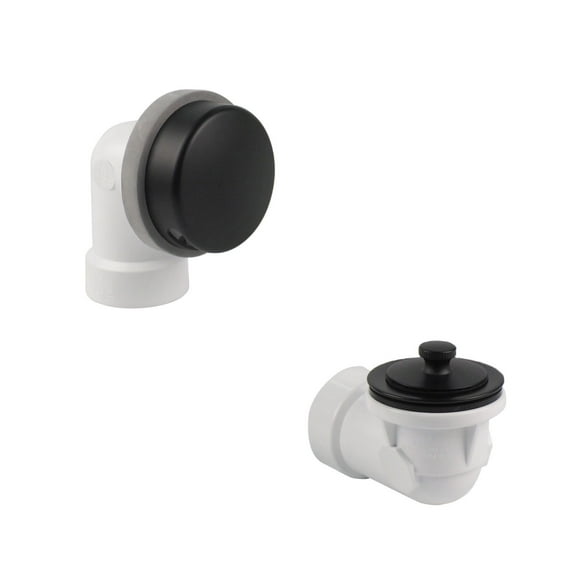 Jones Stephens B0hpbpmb 1-1/2" Tub Drain Kit - Black