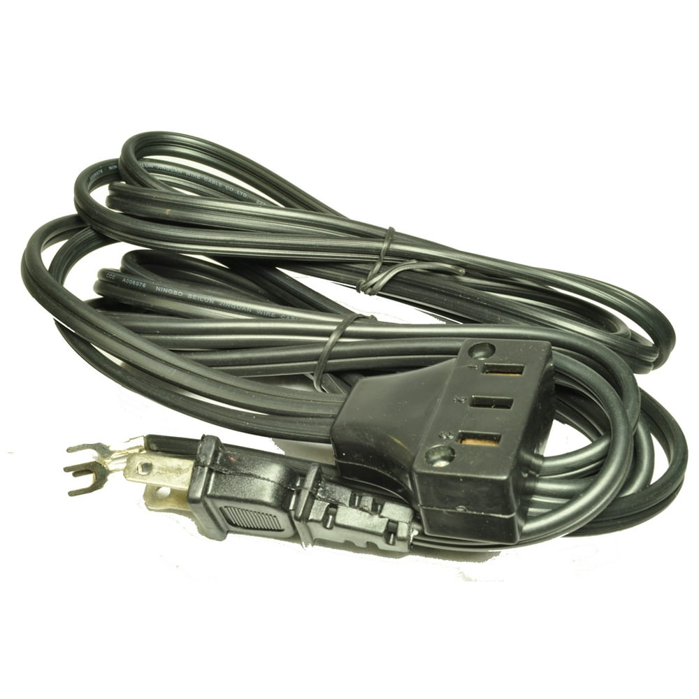 Power Lead Cord, Fits White Sewing Machines, 3 pin plug